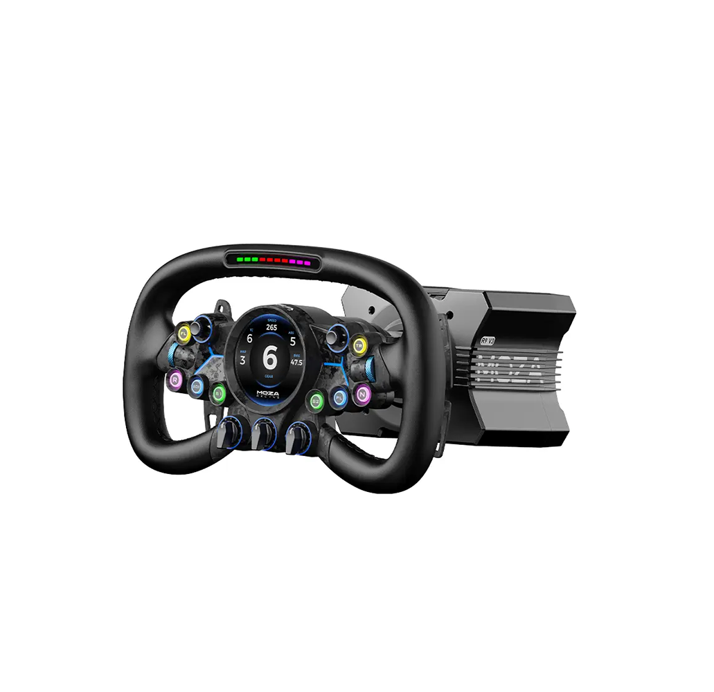 MOZA R9 V3 + Vision GS Bundle | Versatile Sim Racing Wheel for Sim