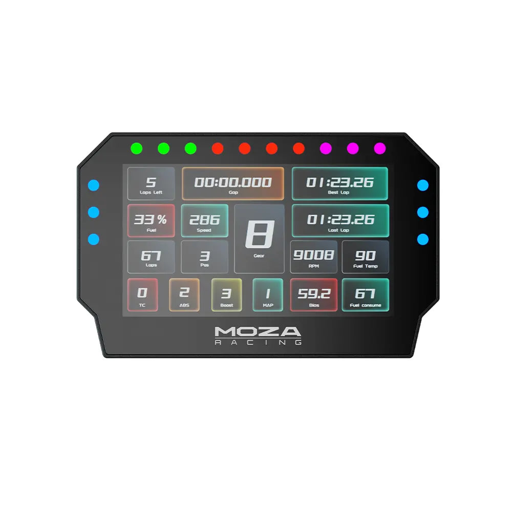 MOZA CM2 Dash – High-Resolution Digital Racing Display – MOZA MOZA CM2 Dash – High-Resolution Digital Racing Display – MOZA
