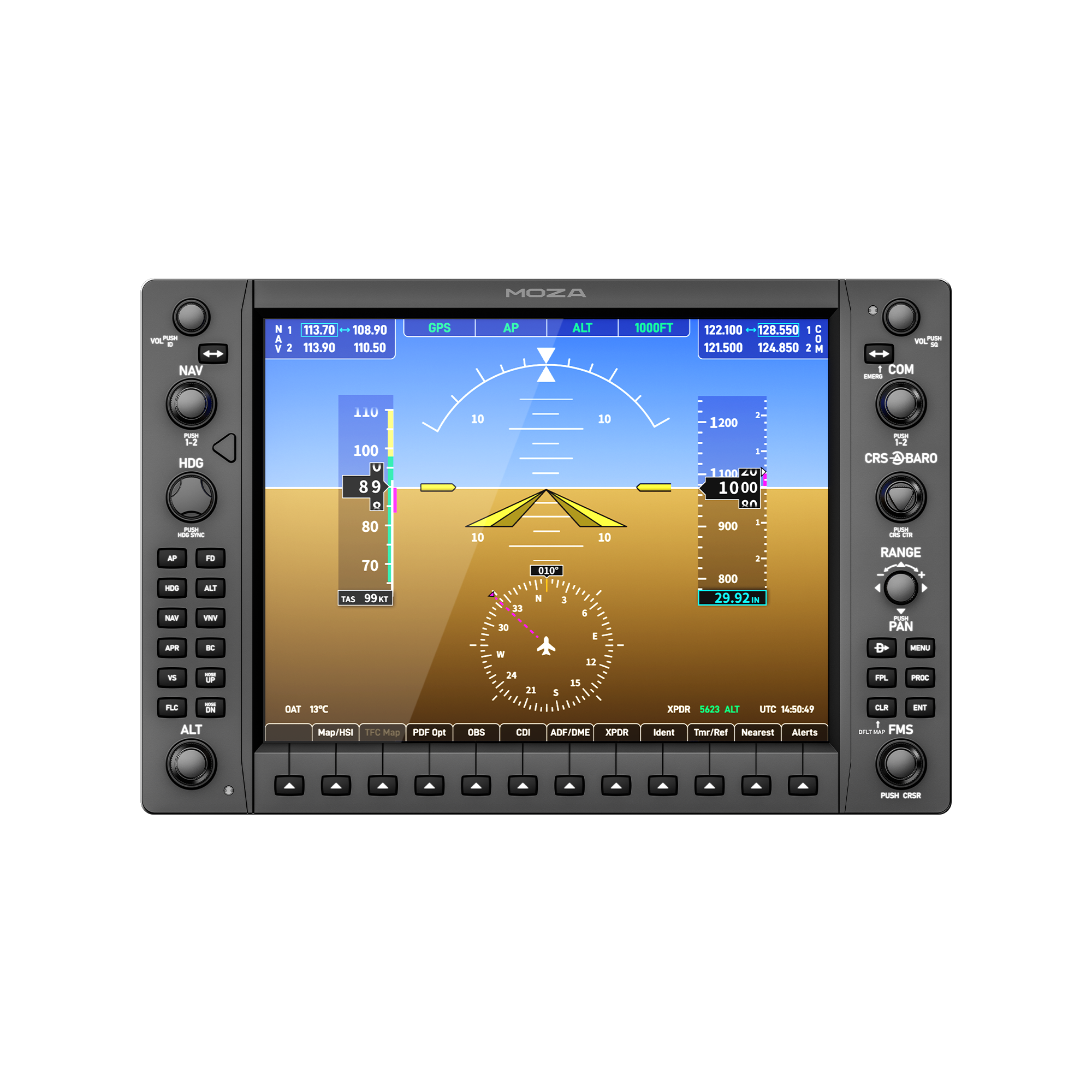 マイナン 010/PCG-P プロモ MOZA MGX1000 Instrument Panel – MOZA Racing US