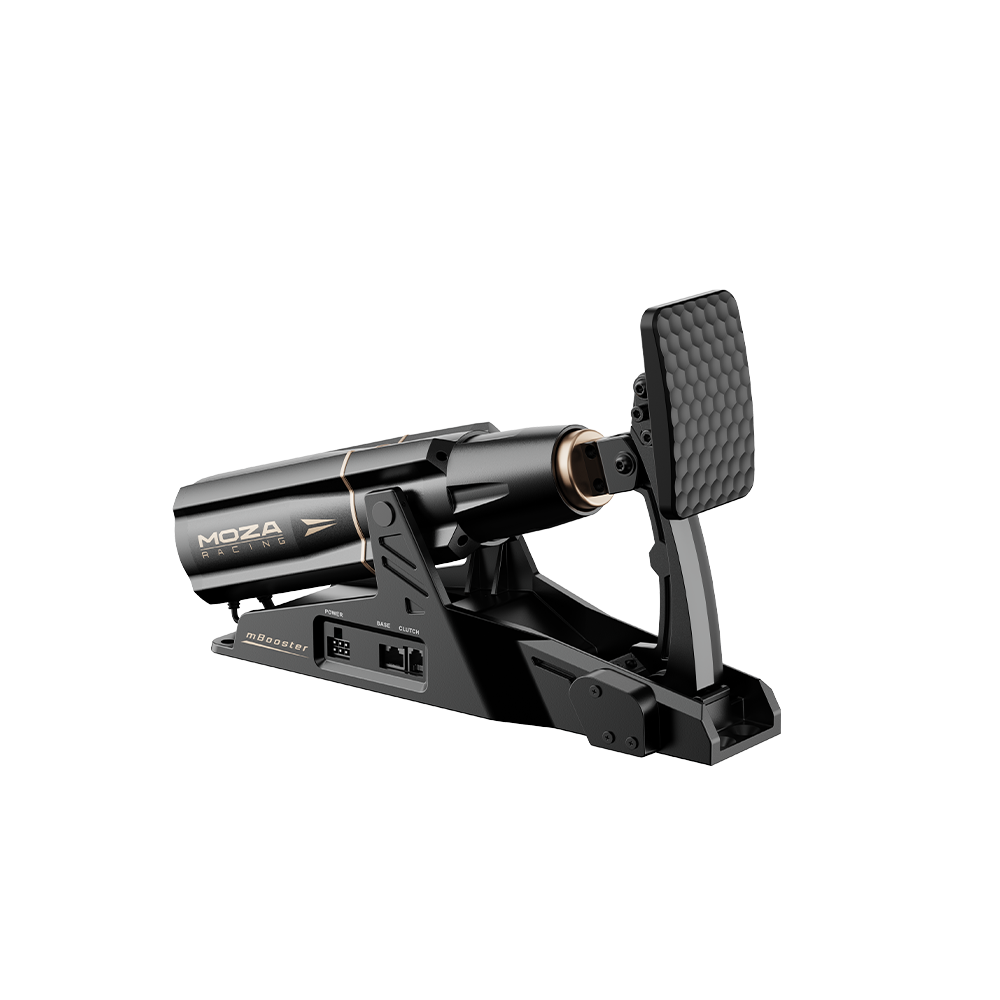 MOZA mBooster Active Pedal | Force-Feedback Sim Racing Pedal
