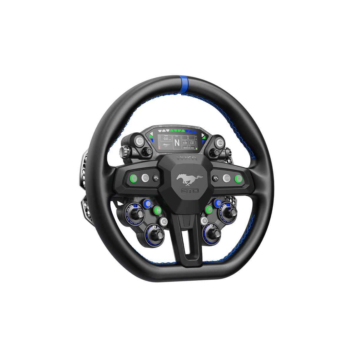 MOZA Ford Mustang GTD Wheel angled view