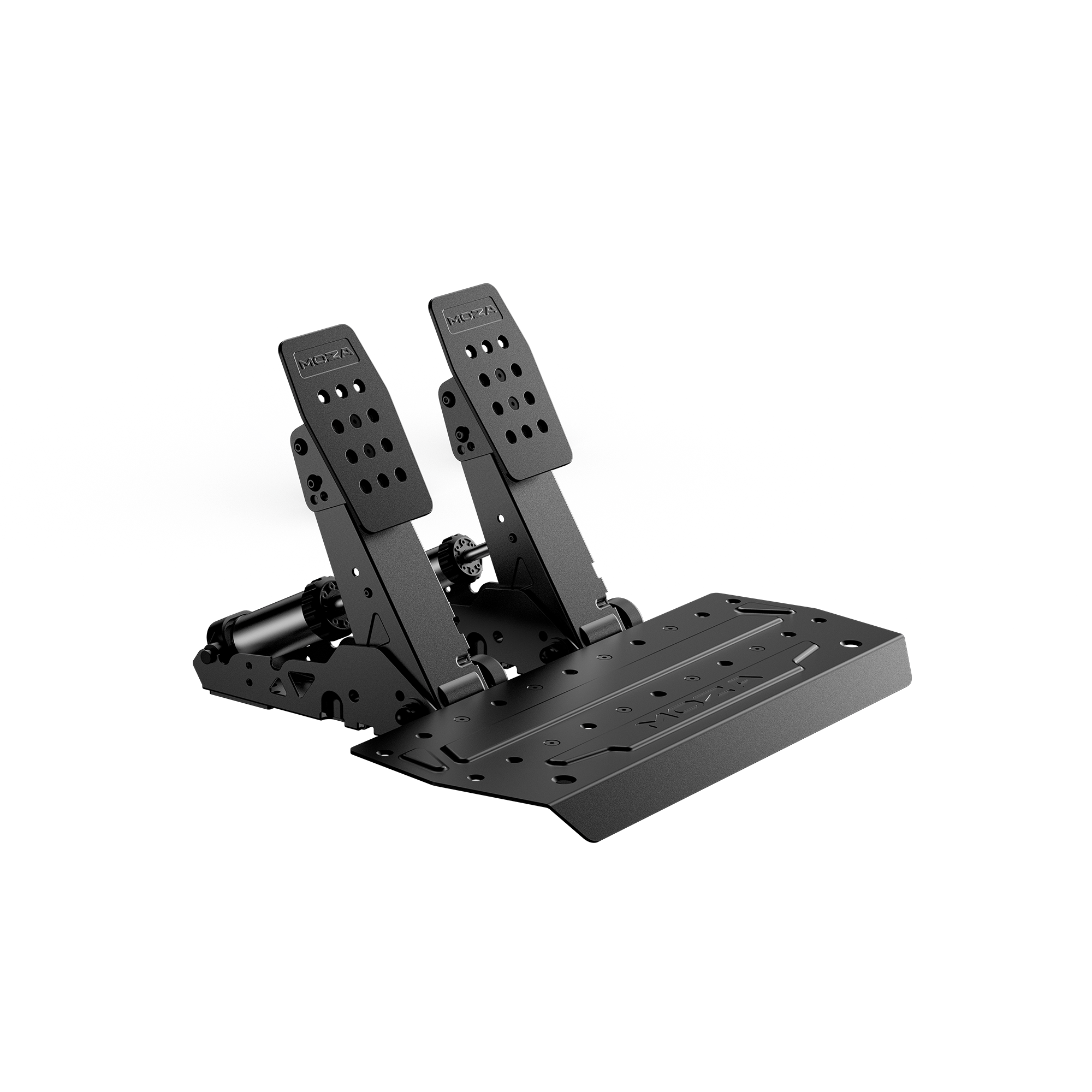 dual pedals MOZA SRP2 Color:Blanco medusa E-Bikes mit Nabenschaltung Adjustable cleat tension enables