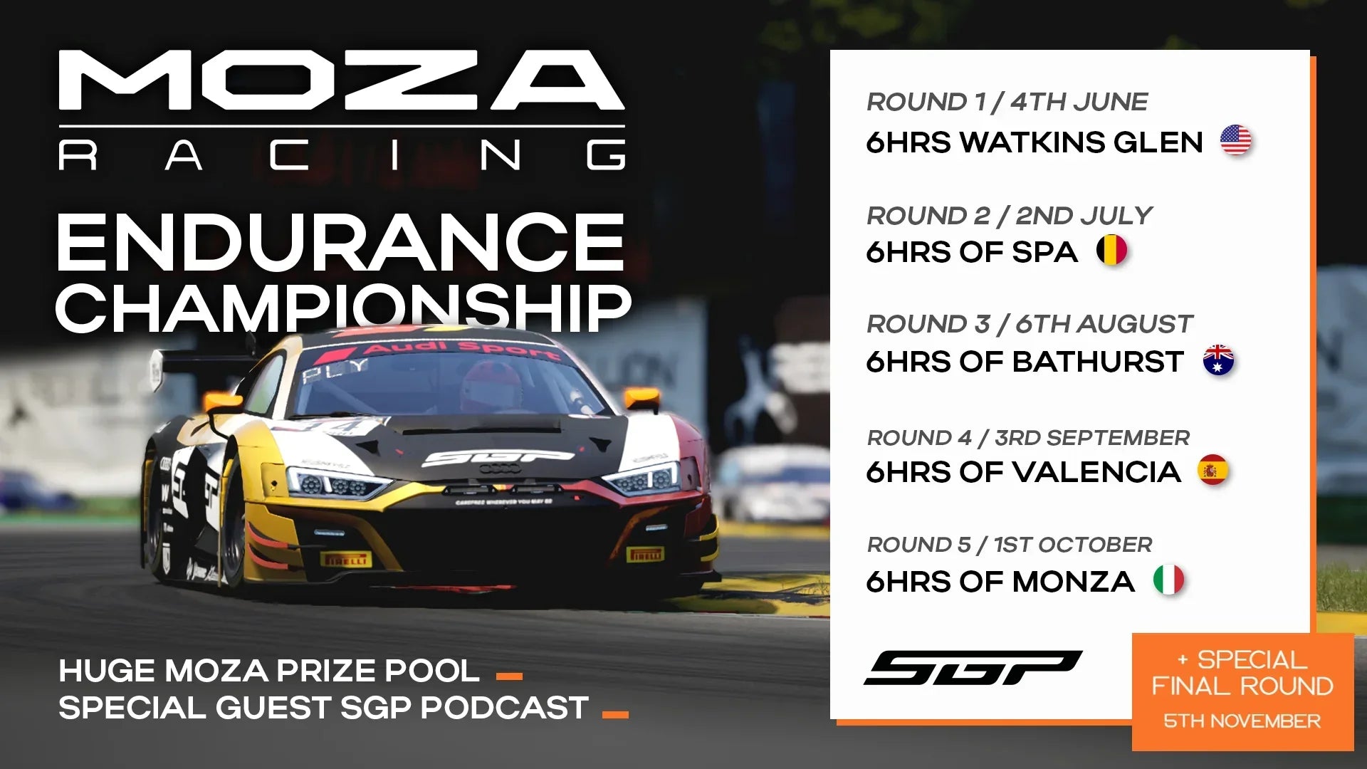 Brace yourself for 6 hours of non-stop action and a chance to win ...