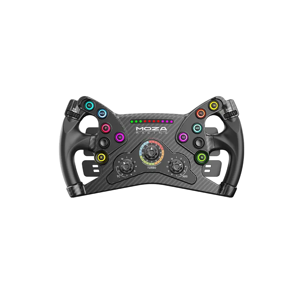 Moza KS butterfly-style sim racing steering wheel