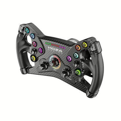 MOZA KS GT Wheel | 300mm Butterfly Rim, Hall Sensor Paddles, 70 Inputs ...