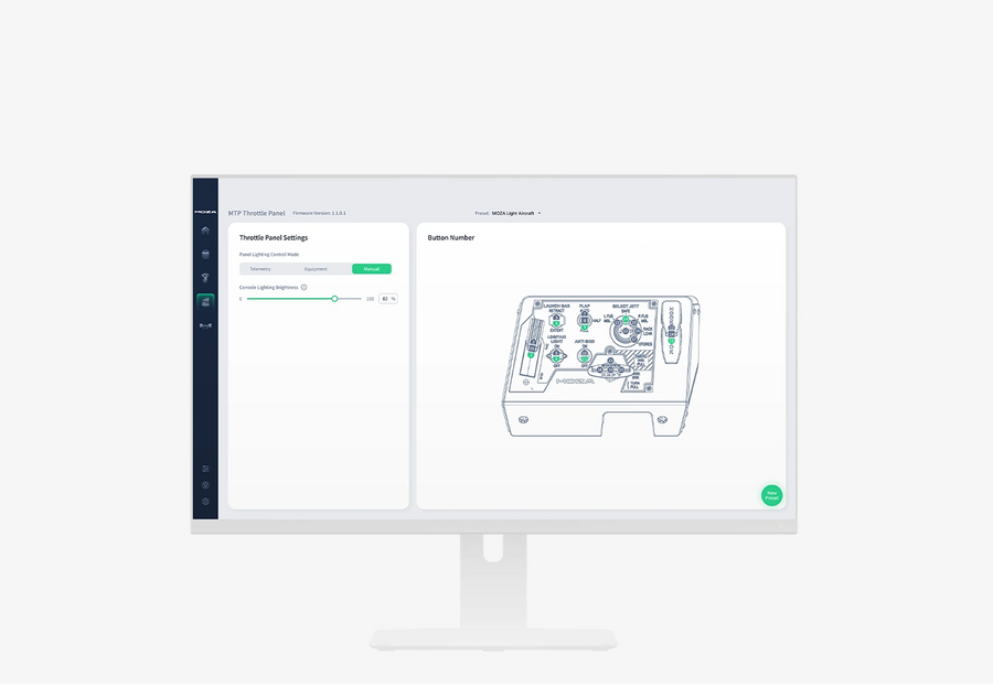 MOZA MTLP Panel – High-Fidelity Flight Simulation Landing Panel – MOZA ...