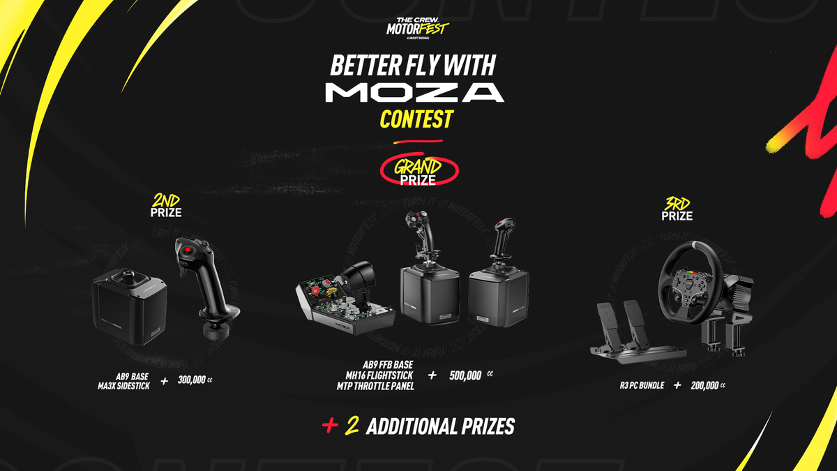 MOZA Racing x The Crew Motorfest – MOZA Racing US