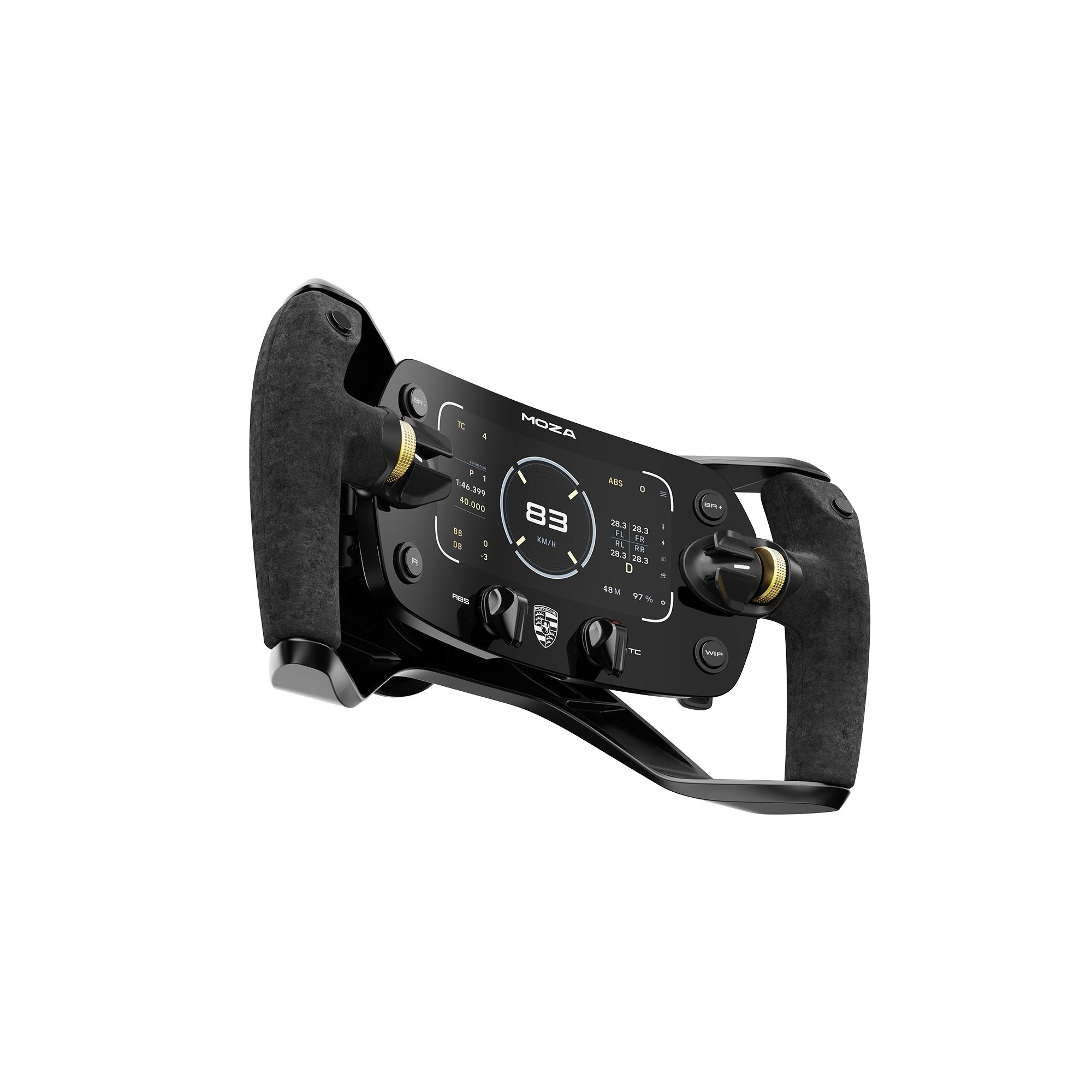 MOZA Porsche Mission R Steering Wheel | Officially Licensed Sim