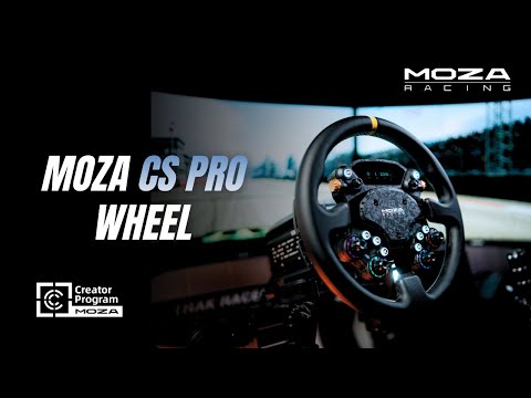 CS Pro Racing Wheel 325mm | Carbon Fiber Steering Wheel with HD