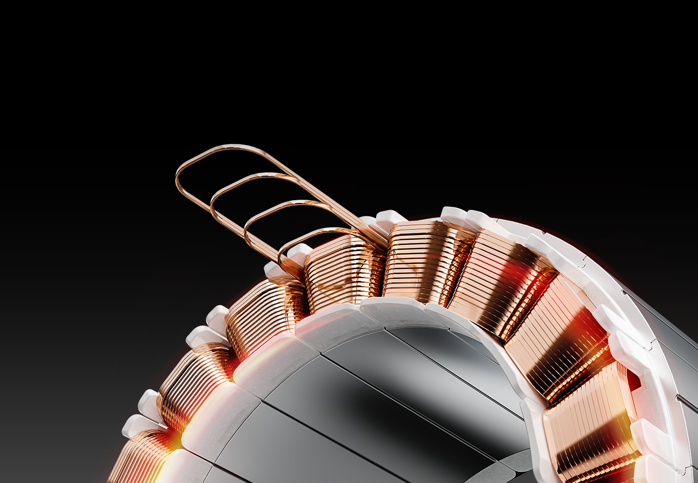 High-Density Flat-Wire Motor